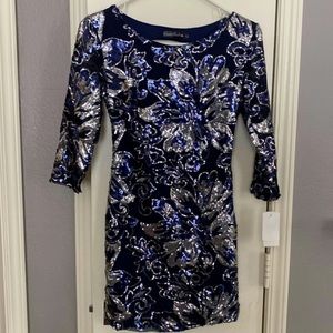 NWT Crystal Doll Sequined Dress. Sz XS. Even prettier in person!
